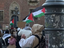 <p>Protest przeciw karze śmierci wprowadzonej w Izraelu, Wrocław 17.04.2026</p>