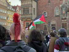 <p>Protest przeciw karze śmierci wprowadzonej w Izraelu, Wrocław 17.04.2026</p>