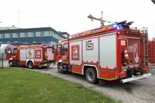 Akcja służb przy ul. Gazowej 2a i na SOR przy ul. Borowskiej po wykryciu niebezpiecznej substancji