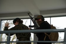 Ćwiczenia w ramach akcji Kryzys-26 na terenie AWL we Wrocławiu