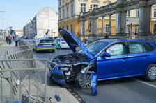 Wypadek na ul. Kazimierza Wielkiego 24 kwietnia 2026 r.