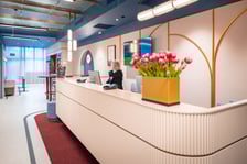 <p>Wnętrza hotelu B&amp;B Hotels Polska w budynku Banku Zachodniego WBK, a wcześniej dawnej Miejskiej Kasy Oszczędności (Rynek, Wrocław)</p>