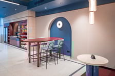 <p>Wnętrza hotelu B&amp;B Hotels Polska w budynku Banku Zachodniego WBK, a wcześniej dawnej Miejskiej Kasy Oszczędności (Rynek, Wrocław)</p>