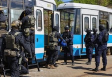 Szkolenia policji w zajezdni tramwajowej