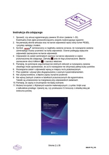 Matura 2026. Arkusz zadań z matematyki, CKE