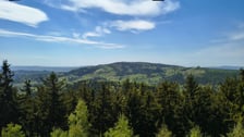 <p>Widok z Dzikowca</p>