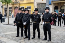 Parada kominiarzy we Wrocławiu