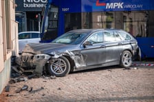 Wypadek ul. Ruska/Kazimierza Wielkiego