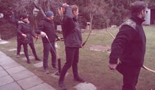 Treningi w Centrum Łucznictwa Tradycyjnego odbywają się dwa razy w tygodniu