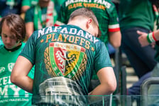Mecz fazy play-off Śląsk Wrocław - Arka Gdynia w hali Orbita, 13 maja 2026 r.