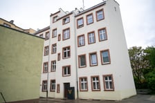 Fasada kamienicy przy ul. Jagiellończyka 40a