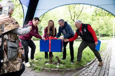 Nowe krasnale na skwerze przy ul. Wincentego