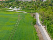 Kładka nad Ślęzą i przebudowana ulica Trawowa