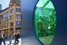 Odrzańskie akwarium w Rynku we Wrocławiu