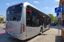 Elektryczny Mercedes eCitaro K. Wydział Transportu UMW zaplanował ponad tydzień testów tego pojazdu – od 20 do 28 maja.