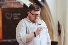 <p>Tomasz Tyc - przedsiębiorca i wsp&oacute;łorganizator festiwalu Delicje.</p>