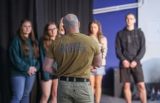 Szkolenie w ramach programu Bezpieczny Wrocław w ZS nr 1 we Wrocławiu