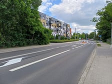 Wyremontowana ul. Kiełczowska na odcinku między Mulicką i Poleską.
