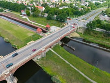 <p>Most Osobowicki, widok z drona.&nbsp;</p>