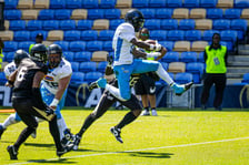 Wyjazdowy mecz futbolu amerykańskiego London Warriors - Panthers Wrocław - 24 maja 2026 r.