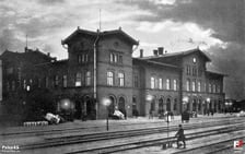 Dworzec Oleśnica w 1881 roku