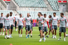 Sobotni trening biało-czerwonych  na Tarczyński Arena. W niedzielę mecz z Ukrainą