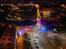 Biegacze na trasie Nocnego Półmaratonu 2026