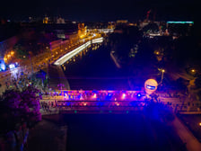 Biegacze na trasie Nocnego Półmaratonu 2026