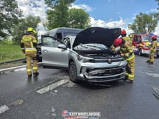 Wypadek na drodze krajowej nr 8 w rejonie Wierzbic na południe od Wrocławia, 7 czerwca 2026 r.