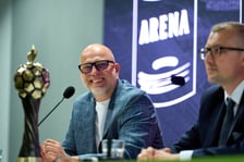 Konferencja prasowa na Tarczyński Arenie o Super Meczu