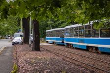 Służby na miejscu wypadku na Biskupinie 11 czerwca 2026