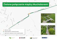 <p>Zielone połączenie między Muchoborami</p>