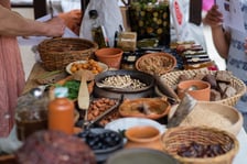 <p>Archeologiczny festiwal "Ludzie Ognia" na dziedzińcu Arsenału. Wrocław, 13.06.2026</p>