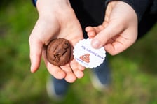 <p>Ciasteczko w kształcie psiej kupy - jeden z symboli akcji &bdquo;deKupaż &ndash; Świadomy psiarz, czyste osiedle&rdquo;.</p>