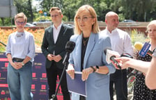 <p>Paulina Tyniec-Piszcz, zastępczyni dyrektora Departamentu Infrastruktury i Transportu Urzędu Miejskiego Wrocławia</p>