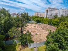 Na skwerze przy ul. Rybackiej prowadzone są prace archeologiczne