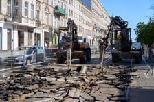 Prace remontowe na ul. Trzebnickiej. Od soboty 27 czerwca zaczyna się tu remont torowiska