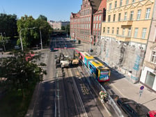 Prace remontowe na ul. Trzebnickiej. Od soboty 27 czerwca zaczyna się tu remont torowiska
