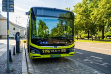 Elektryczny autobus MAN Lion’s City 10 E we Wrocławiu