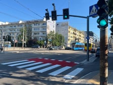 Gotowe jest już nowe połączenie pieszo-rowerowe przy Bastionie Sakwowym