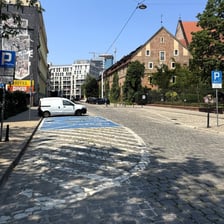 Ulica Cieszyńskiego - stan obecny