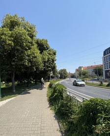 <p>Ulica Nowy Świat - stan obecny</p>