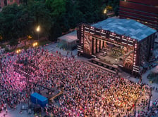 Koncert „Wrocław Przyszłości” na Placu Wolności, widok z drona - 30.06.2026 r.