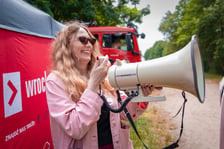 Piknik z cyklu „Wakacje z Wroclaw.pl” zorganizowany w niedzielę 5 lipca nad Stawem Królewieckim na Maślicach