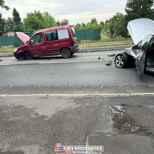 Wypadek na ulicy Opolskiej