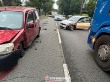 Wypadek na ulicy Opolskiej