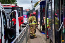Wypadek dwóch tramwajów na skrzyżowaniu Małachowskiego z Pułaskiego - 7 lipca 2027 r.