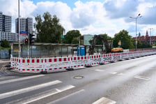 Remont zatoki autobusowej na przystanku „Jana Pawła II”