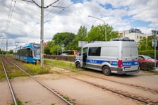 Potrącenie rowerzysty przy ul. Kwidzyńskiej