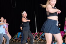 <p>Sportowa sobota na Pergoli &ndash; energetyczna zumba&nbsp;</p>